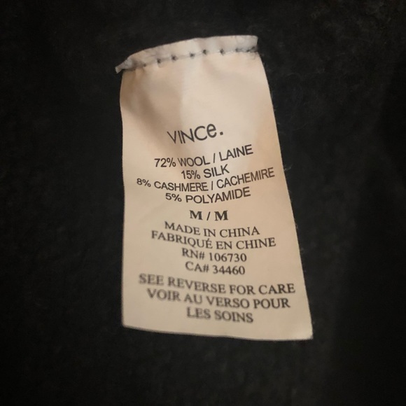 NWOT Vince Turtleneck Long-Sleeve Sweater Sz Med - Picture 5 of 5